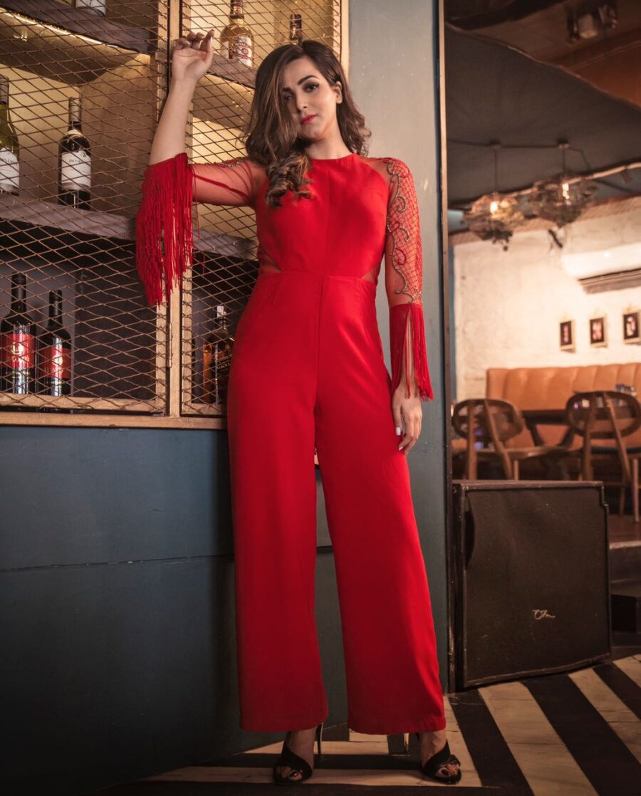 Red Jumpsuit
