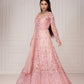 Floral Pink Anarkali