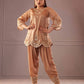 Beige Shirt With Salwar
