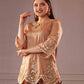 Beige Shirt With Salwar