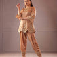 Beige Shirt With Salwar