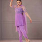 Lilac Top with Tulip Pants