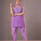 Lilac Top with Tulip Pants
