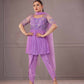 Lilac Top with Tulip Pants