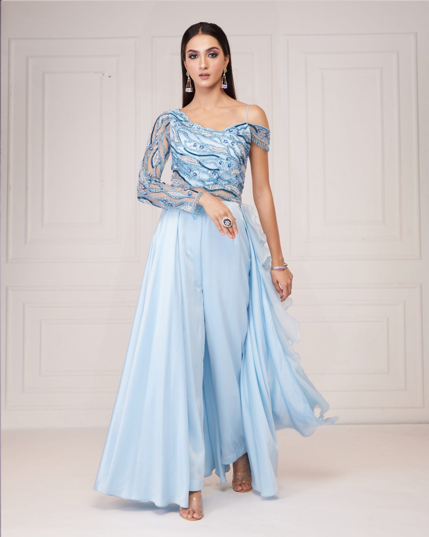 Powder Blue Jumpsuit