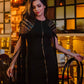 Black Fringe Dress