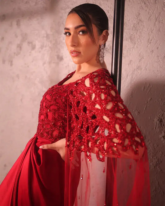 Red outfit