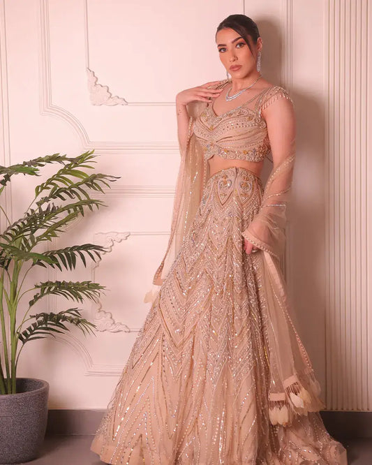 Ivory Lehenga