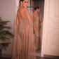 Bronze gold gown