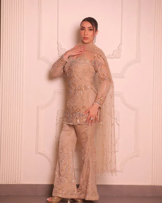 Ivory handwork outfit