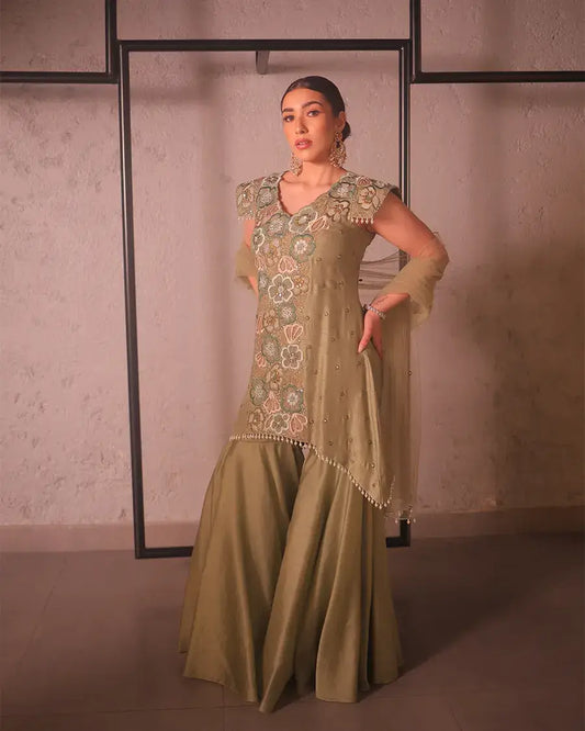 Mint green garara