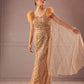 Gold Feather Gown