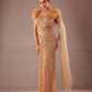 Gold Feather Gown
