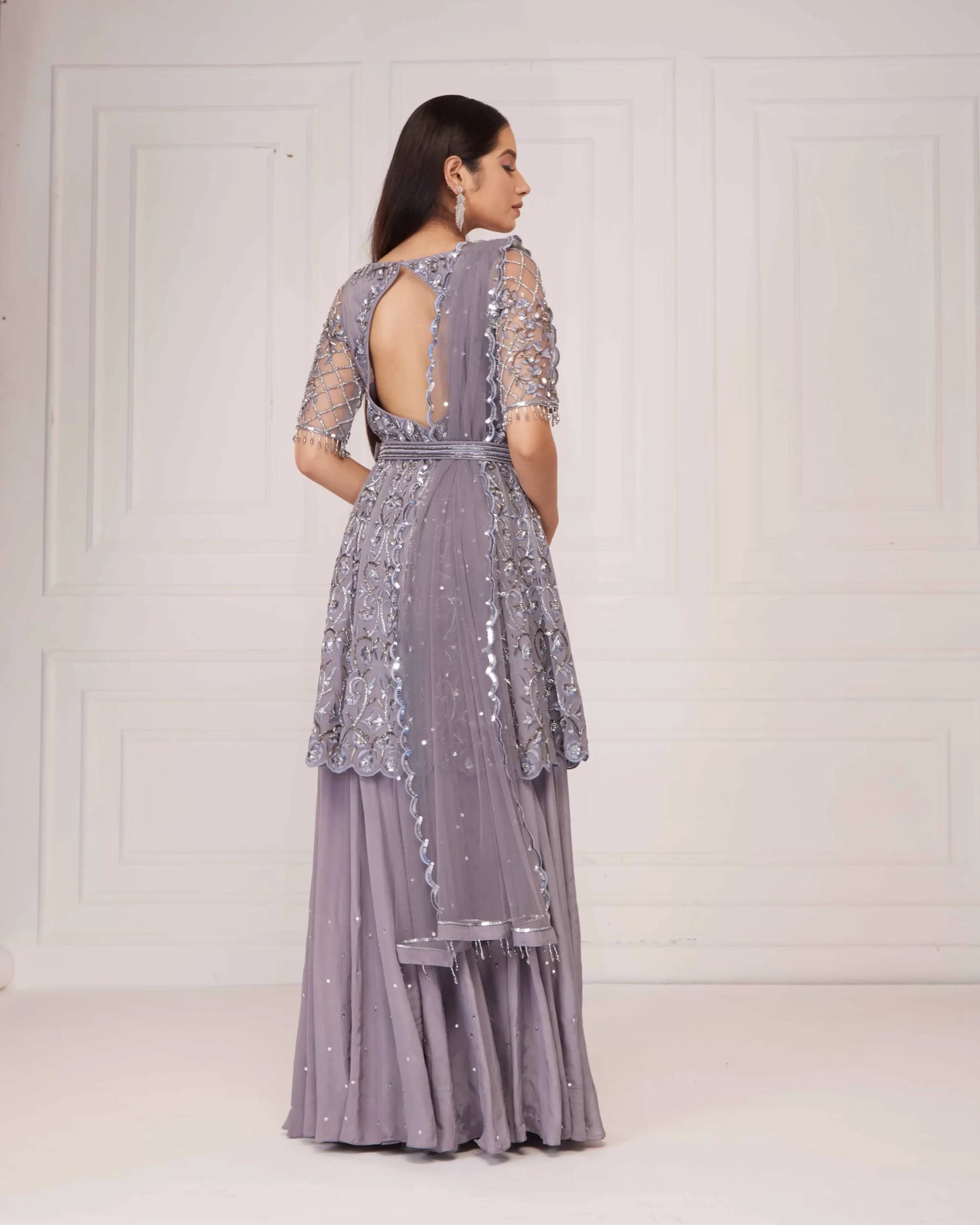 Grey Kali Sharara