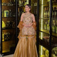 Gold mirror work garara