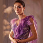 Lilac Drape Lehenga