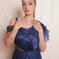 Blue Drape Saree