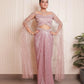 Dusty Pink Top And Skirt