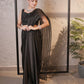 Black Drape Saree