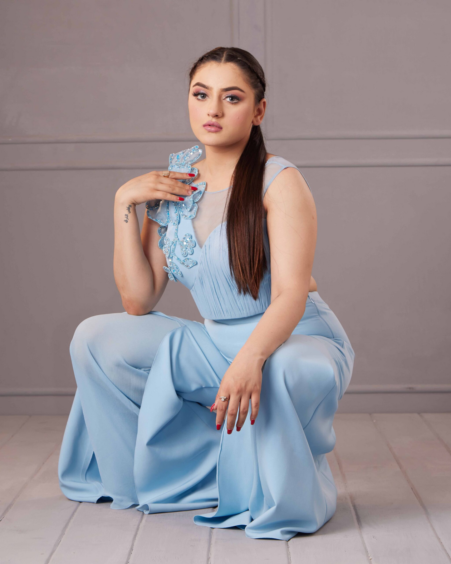 Powder Blue Coordset