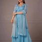 Powder Blue Sharara