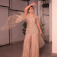 Ivory cutwork sharara