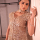 Ivory cutwork sharara