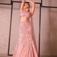 Dusty pink lehenga