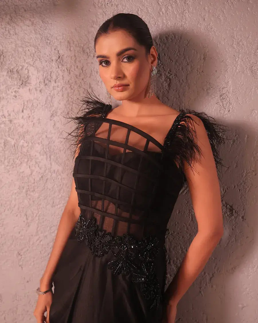 Black gown